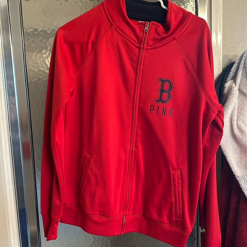 Pink Victorias Secret Boston Red Sox Jacket XS
